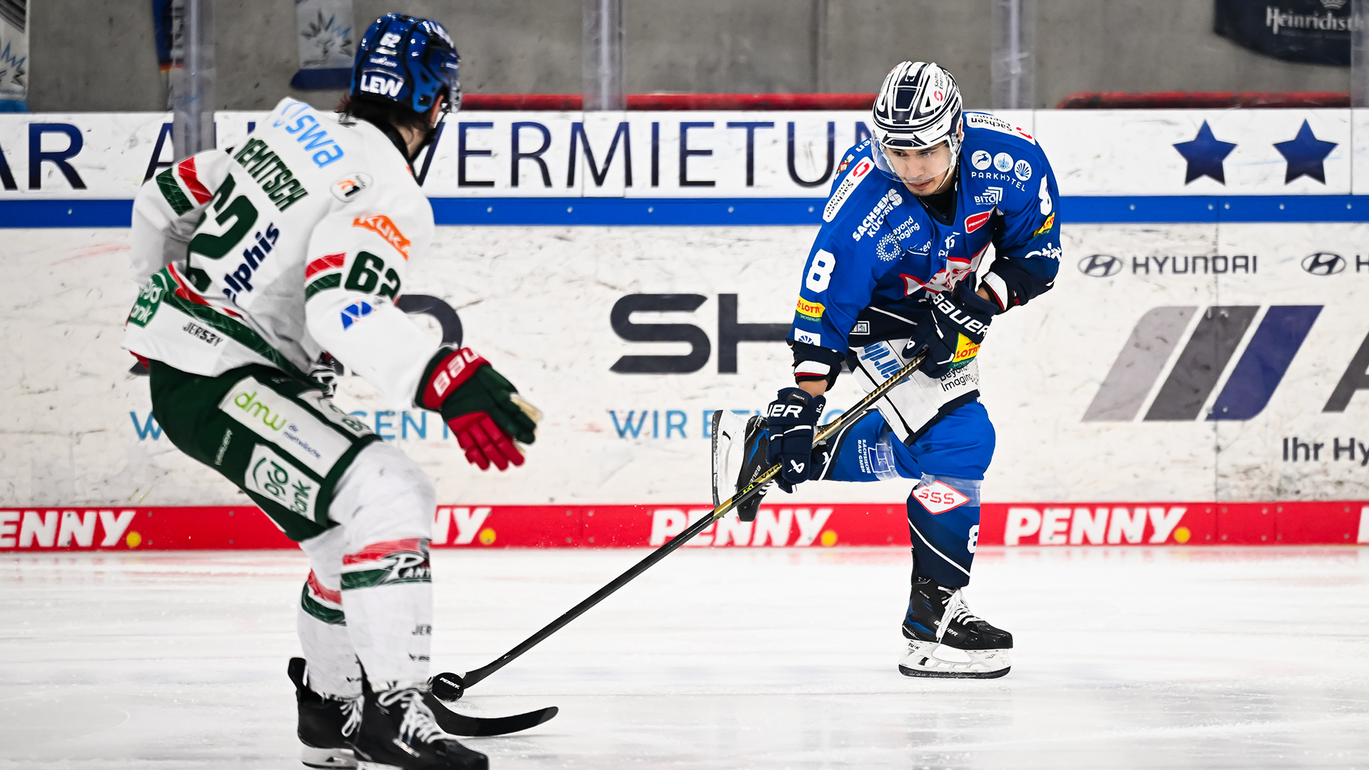 Dresdner Eislöwen gg. Augsburger Panther